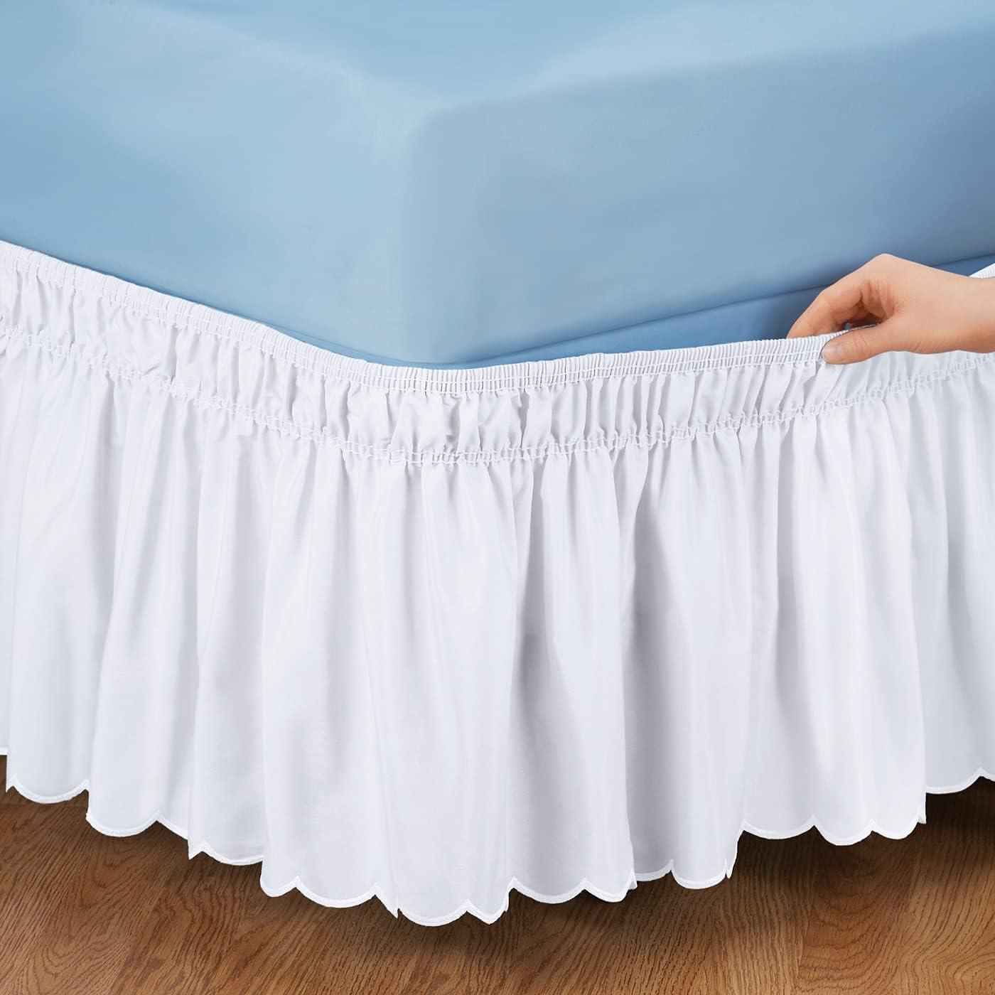 Ruffled Wrap Around Bed Skirt