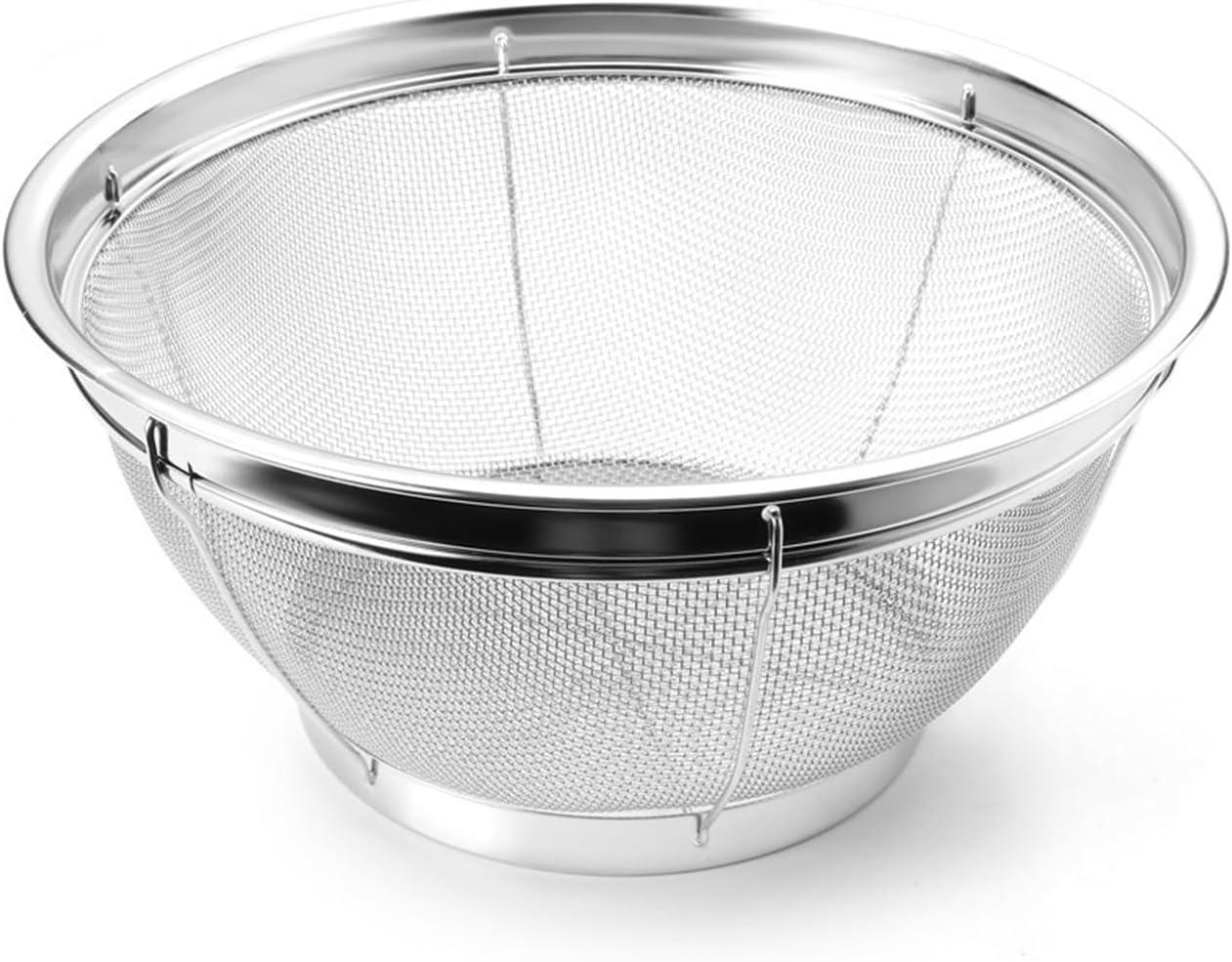 Large Stainless Steel Fine Mesh Strainer for Kitchen