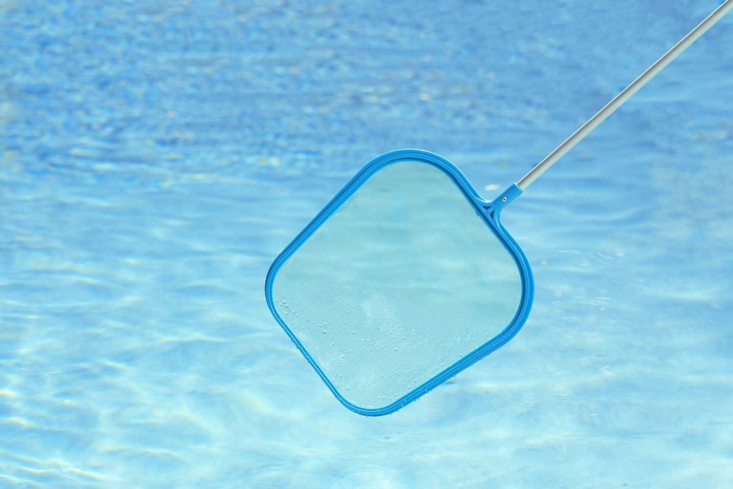Poolmaster Swimming Pool Leaf Skimmer with 4" 2pc Pole - Essential Collection