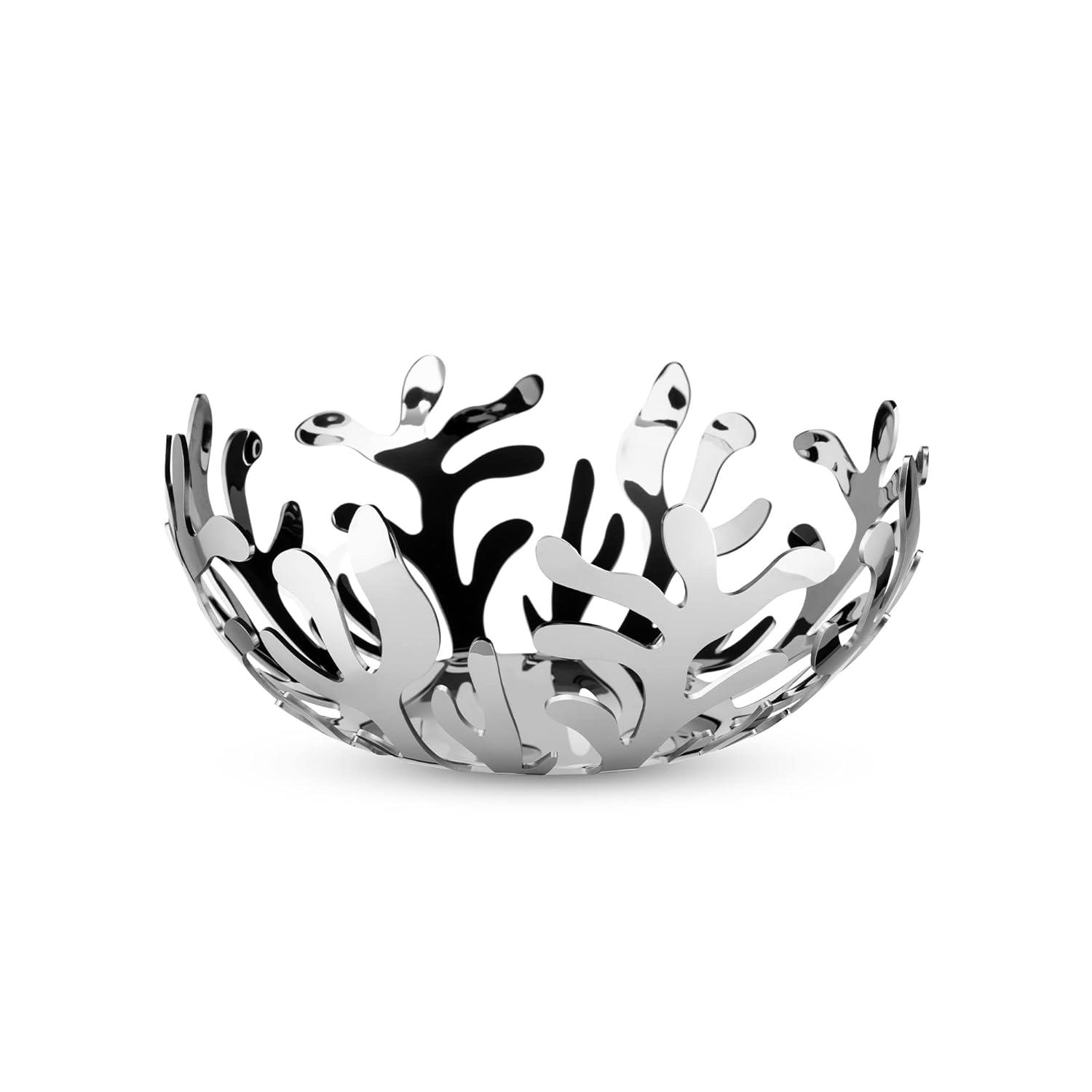 Alessi Mediterraneo Fruit Holder Stainless Steel / Cm 25 || Inch 9¾"