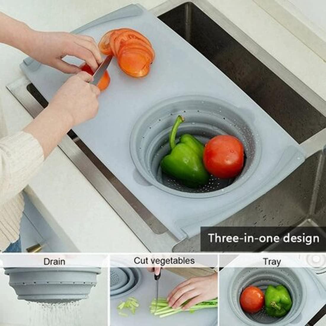 33-Inch Brushed Stainless Steel Double Bowl Kitchen Sink