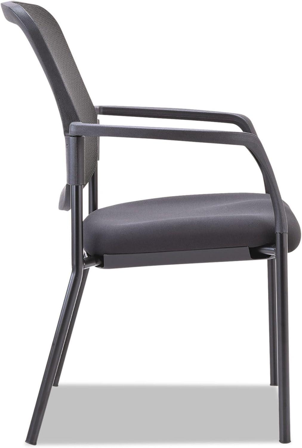 Alera® Stackable Mesh Seat Waiting Room Chair with Metal Frame