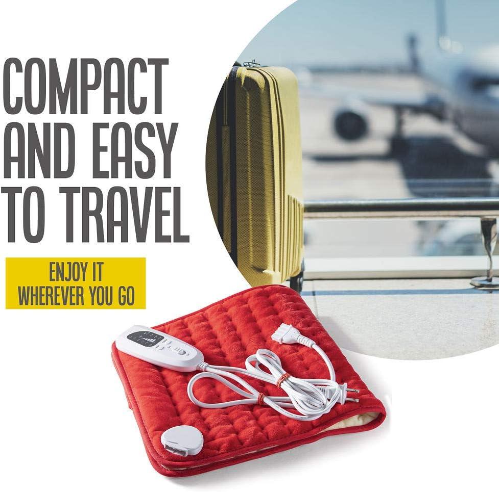 Heating pad Electric Heating pad Best Heating pad for Back Pain and Cramps Relief 2 Hour auto Off Measures Moist Heating pad Many Adjustable Setting