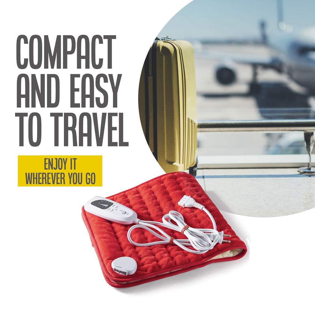 Heating pad Electric Heating pad Best Heating pad for Back Pain and Cramps Relief 2 Hour auto Off Measures Moist Heating pad Many Adjustable Setting