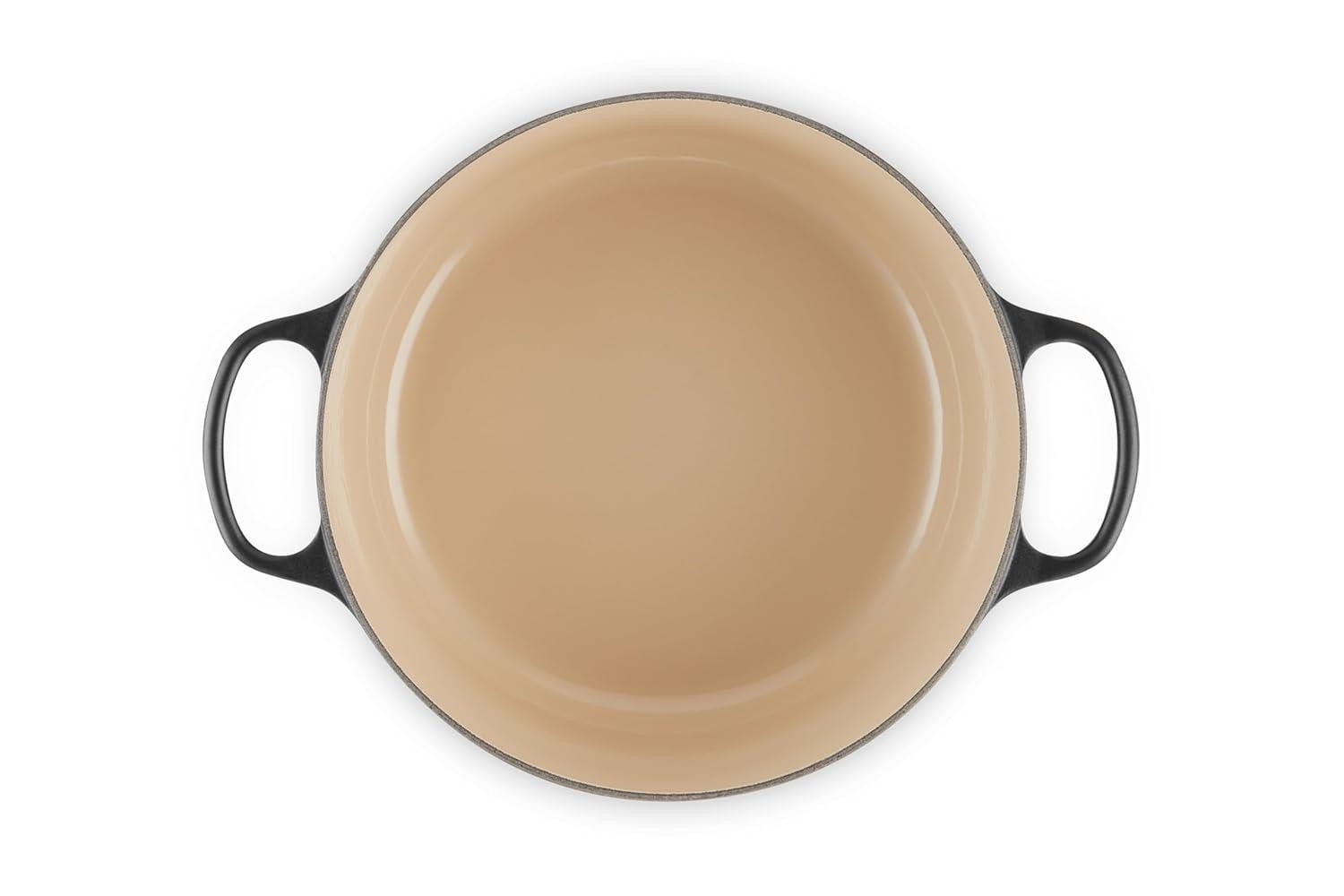 Le Creuset ® Signature 7.25-Qt. Licorice Black Enameled Cast Iron Dutch Oven