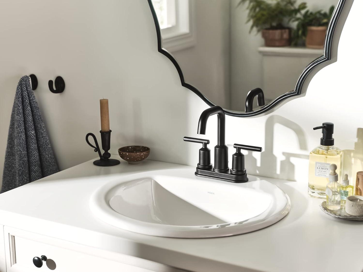 White Vitreous China Drop-In Countertop Sink, 19 X 8.25 Inch Bathroom Sink With Porcelain Finish