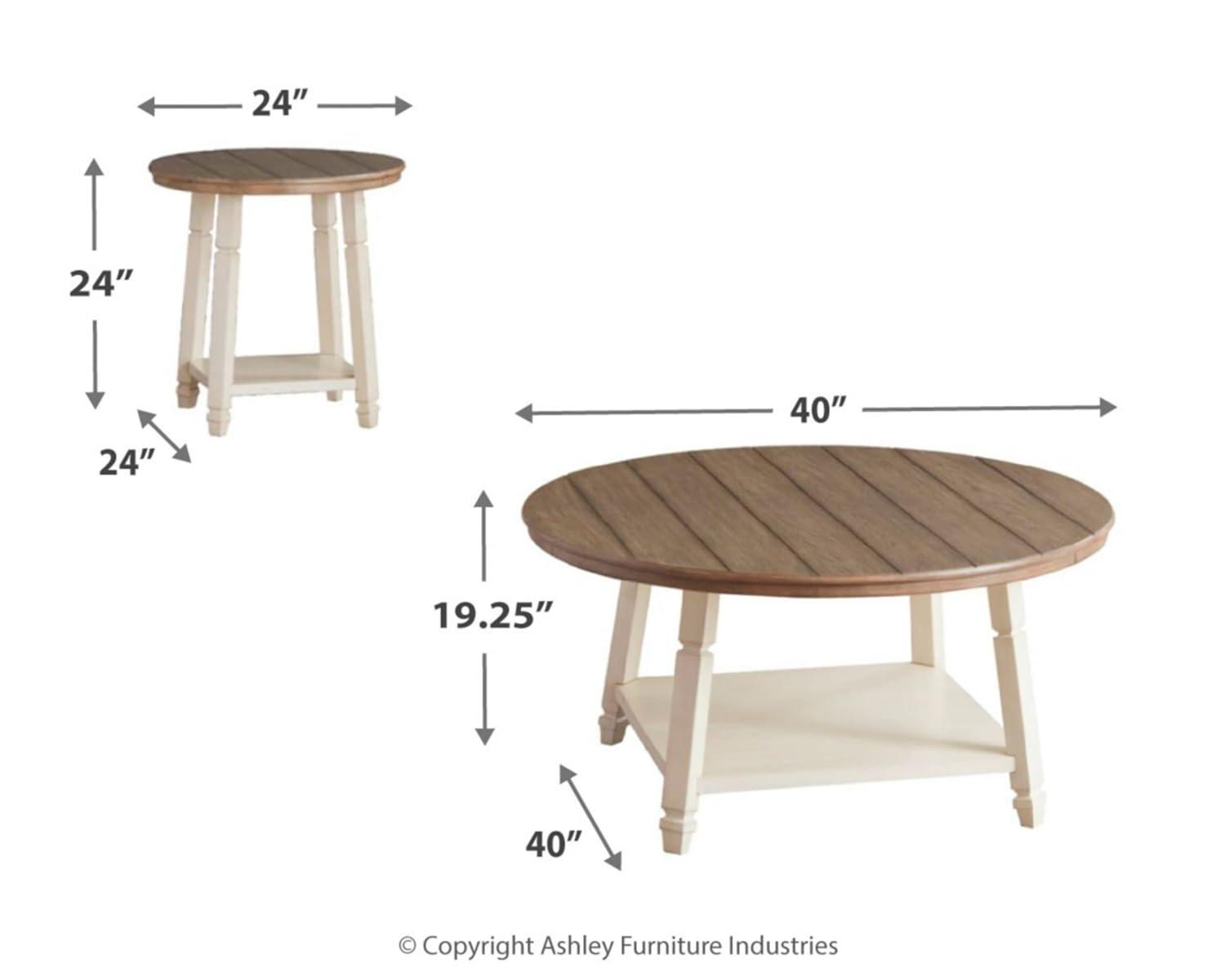 August Grove® Hackett 3 - Piece Living Room Table Set