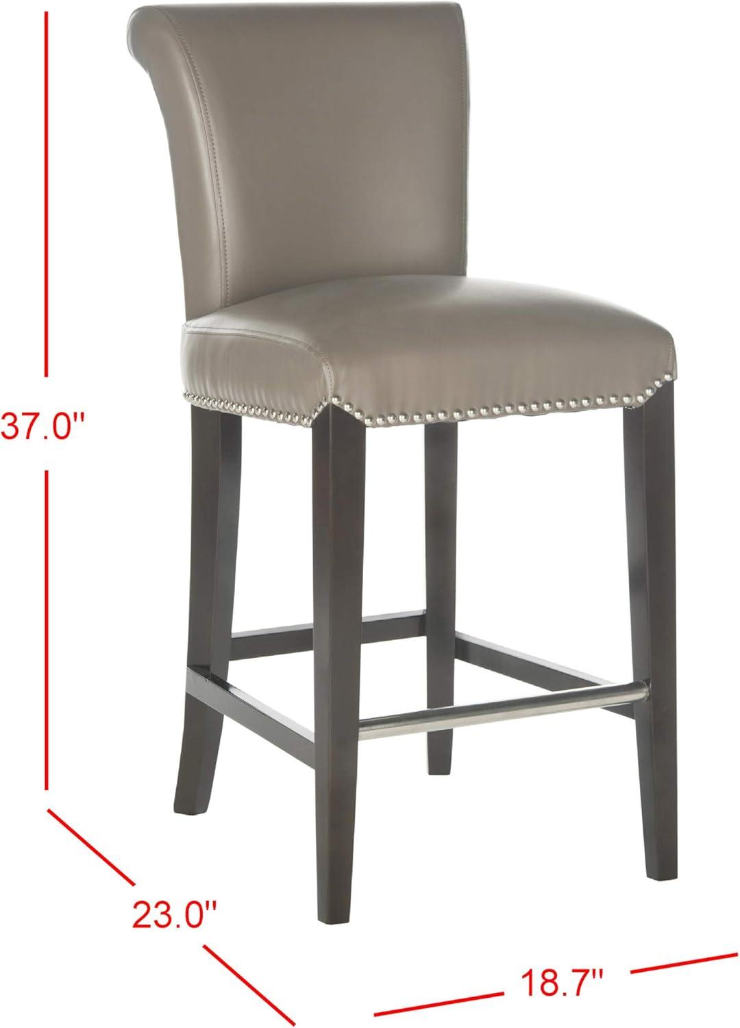 Seth Counter Stool - Clay - Safavieh