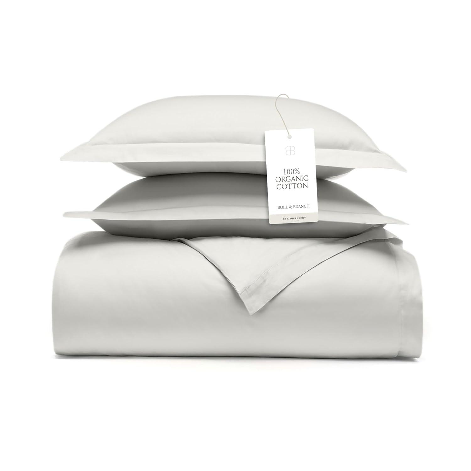 Mist King/California King Organic Cotton Duvet Set