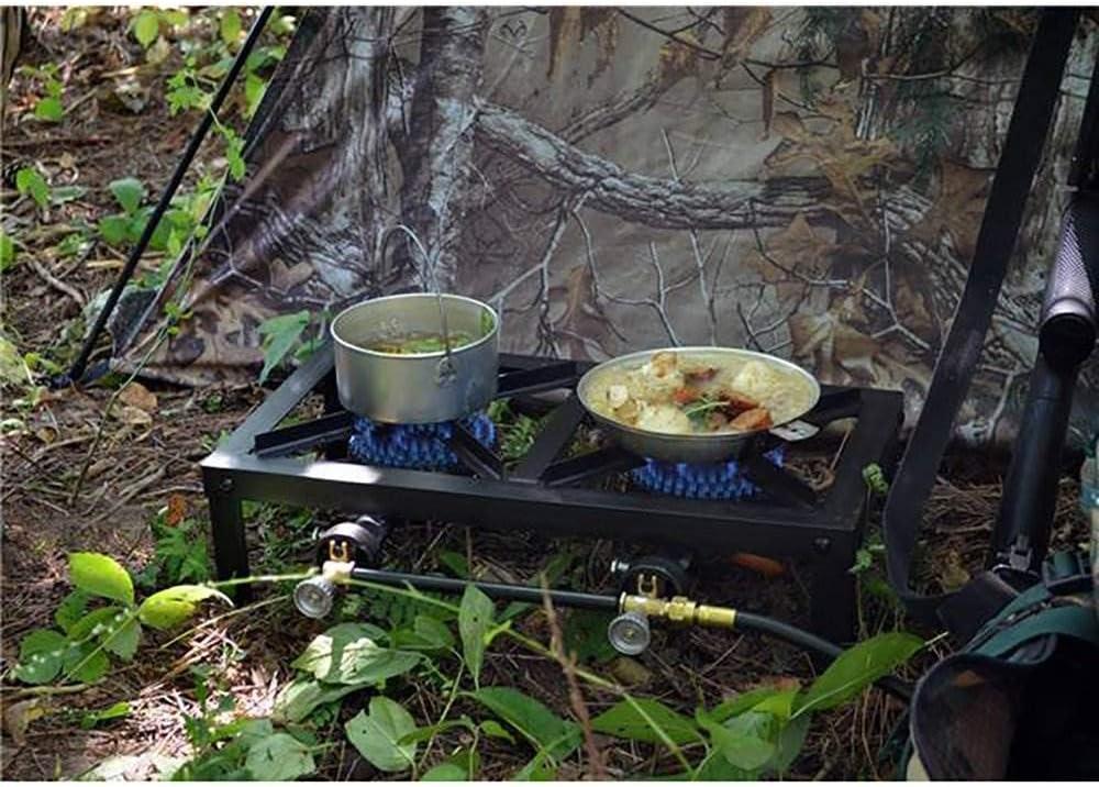 Basecamp Black Iron 2-Burner Outdoor Stove