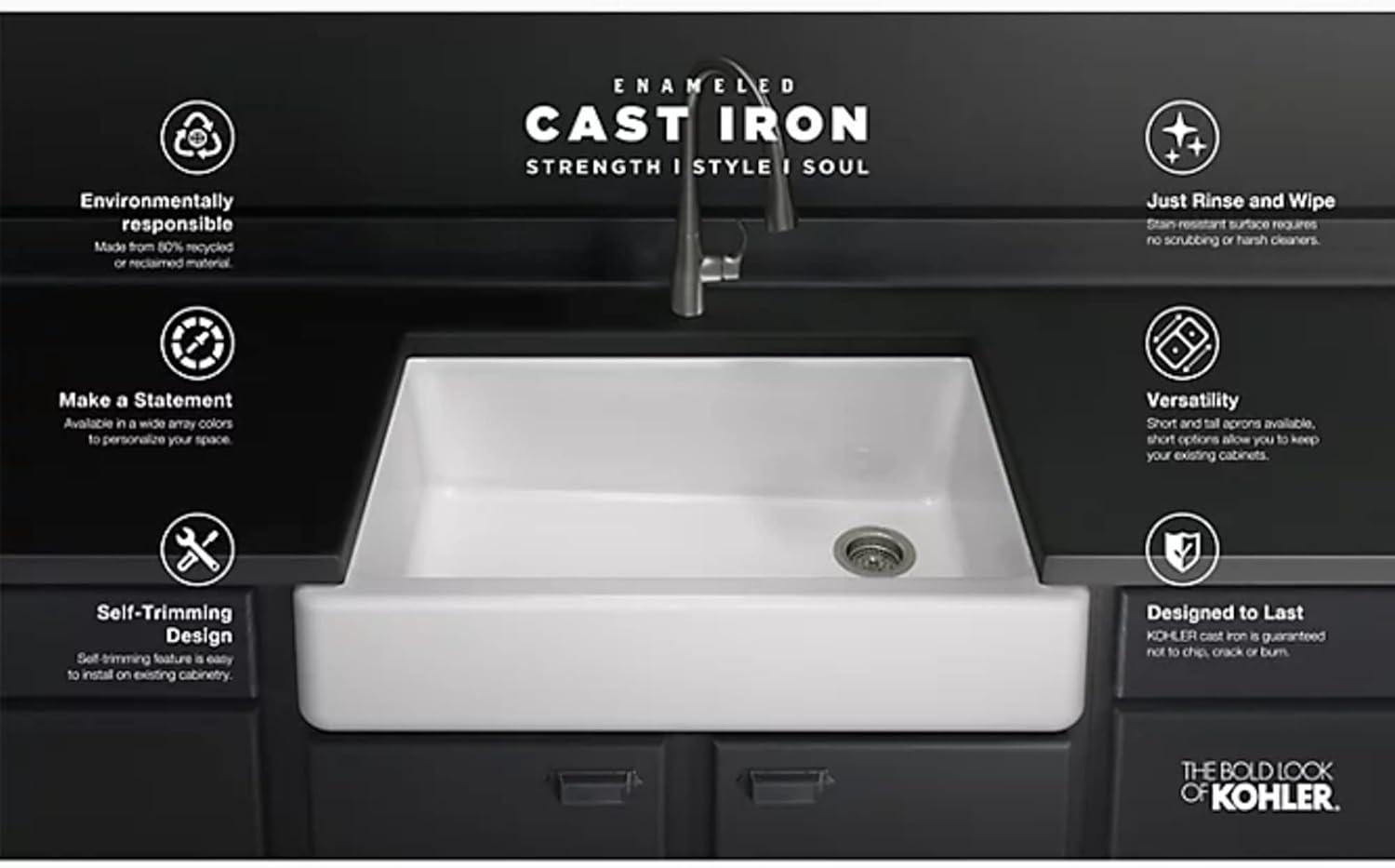 2 Piece Whitehaven Stainless Steel Rack for Whitehaven K-5826/5827 Sinks