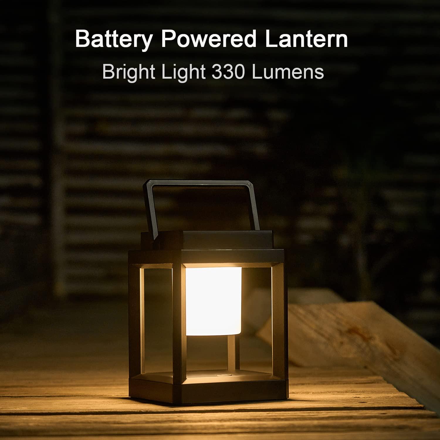 Factory Direct Wholesales NN Outdoor Table Lamp, LED Solar Outdoor Lantern, Portable Rechargeable Solar Lamp Waterproof, Touch Control Outdoor Lamps Cordless Lights Decorative For Patio Family Camp/ Reading/ Camping