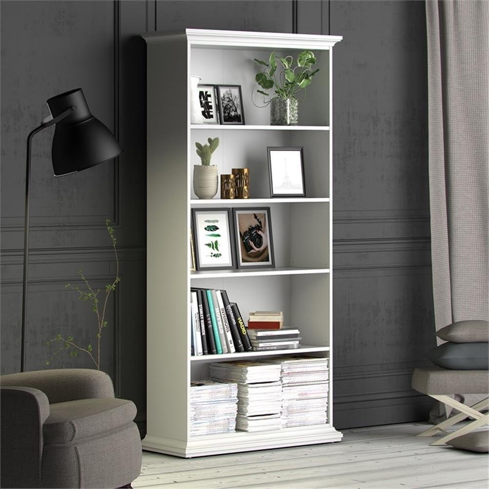 Vilnius Lou 79.04" H x 37.9" W Standard Bookcase