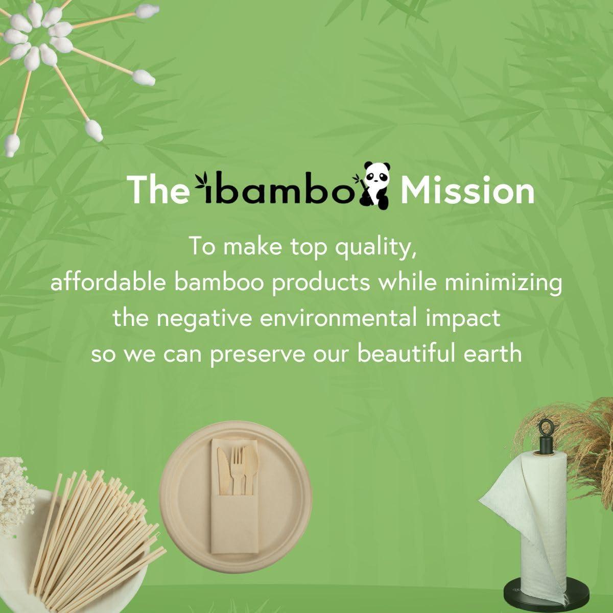 Ibambo Bamboo Straws - Disposable Eco-Friendly Sippers