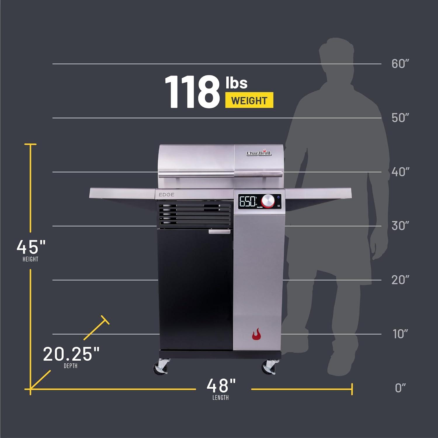 Stainless Steel Digital Control Electric Grill with AutoClean