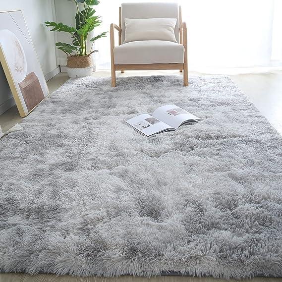 nuLOOM Cloud Shag Accent Rug, 3x5, Gray