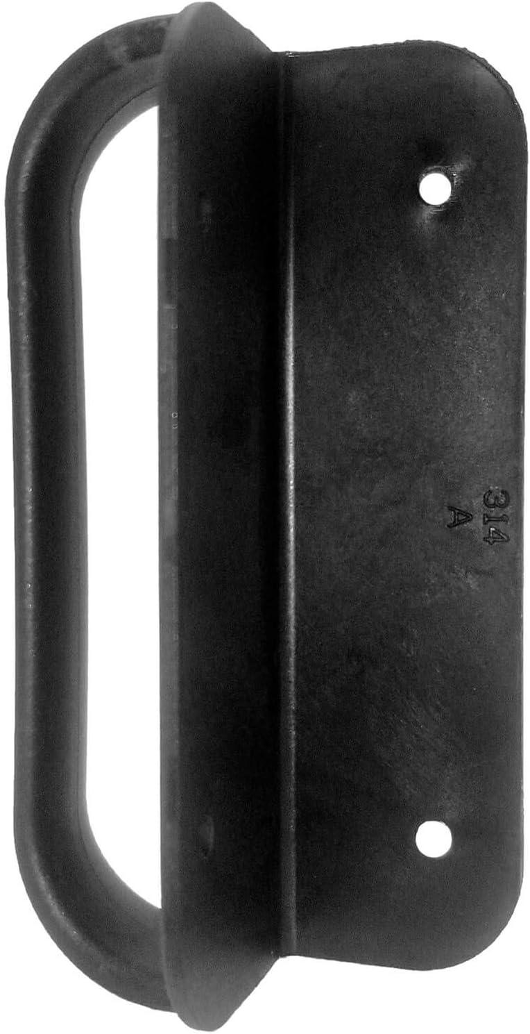 Jake Sales Universal Nylon GATE Handle -Black: Pull Works with Wood, Metal, or Vinyl Gates. (1 Pack)