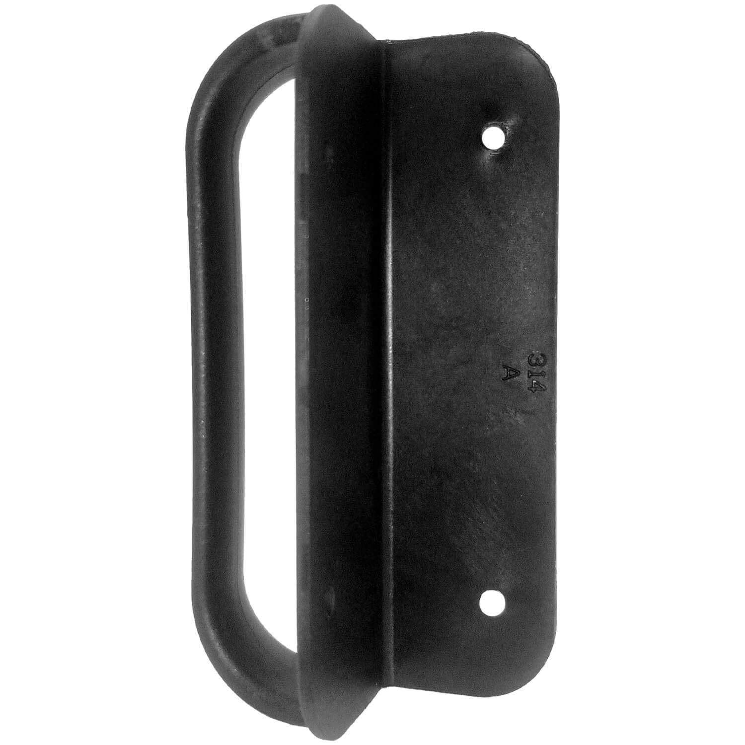 Jake Sales Universal Nylon GATE Handle -Black: Pull Works with Wood, Metal, or Vinyl Gates. (1 Pack)