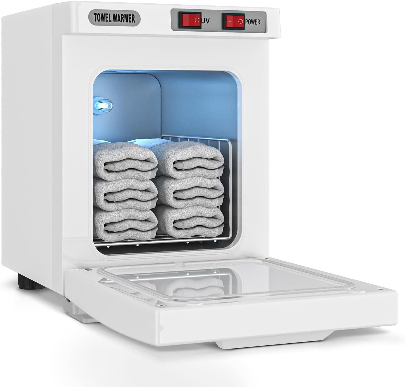 Towel Warmer Cabinet, 5L Hot Bath Towel Warmer Heating Use for Facial Spa, Hair Beauty, Salon Equipment and Home