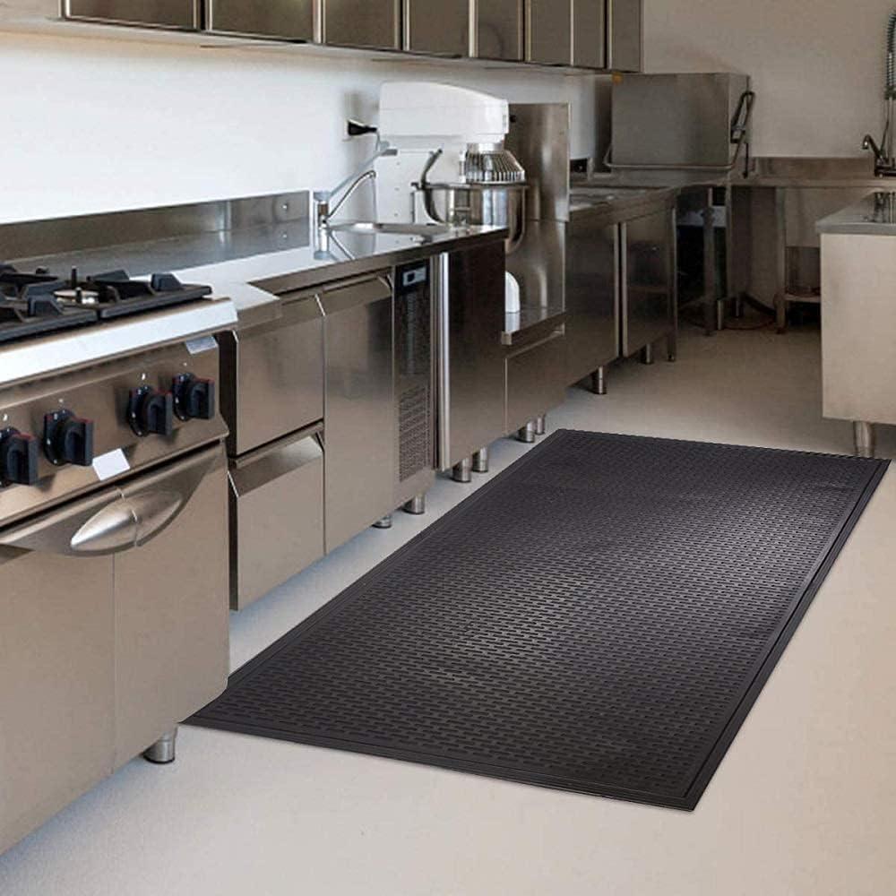 Envelor Home 36'' Garage Flooring Tiles in Black