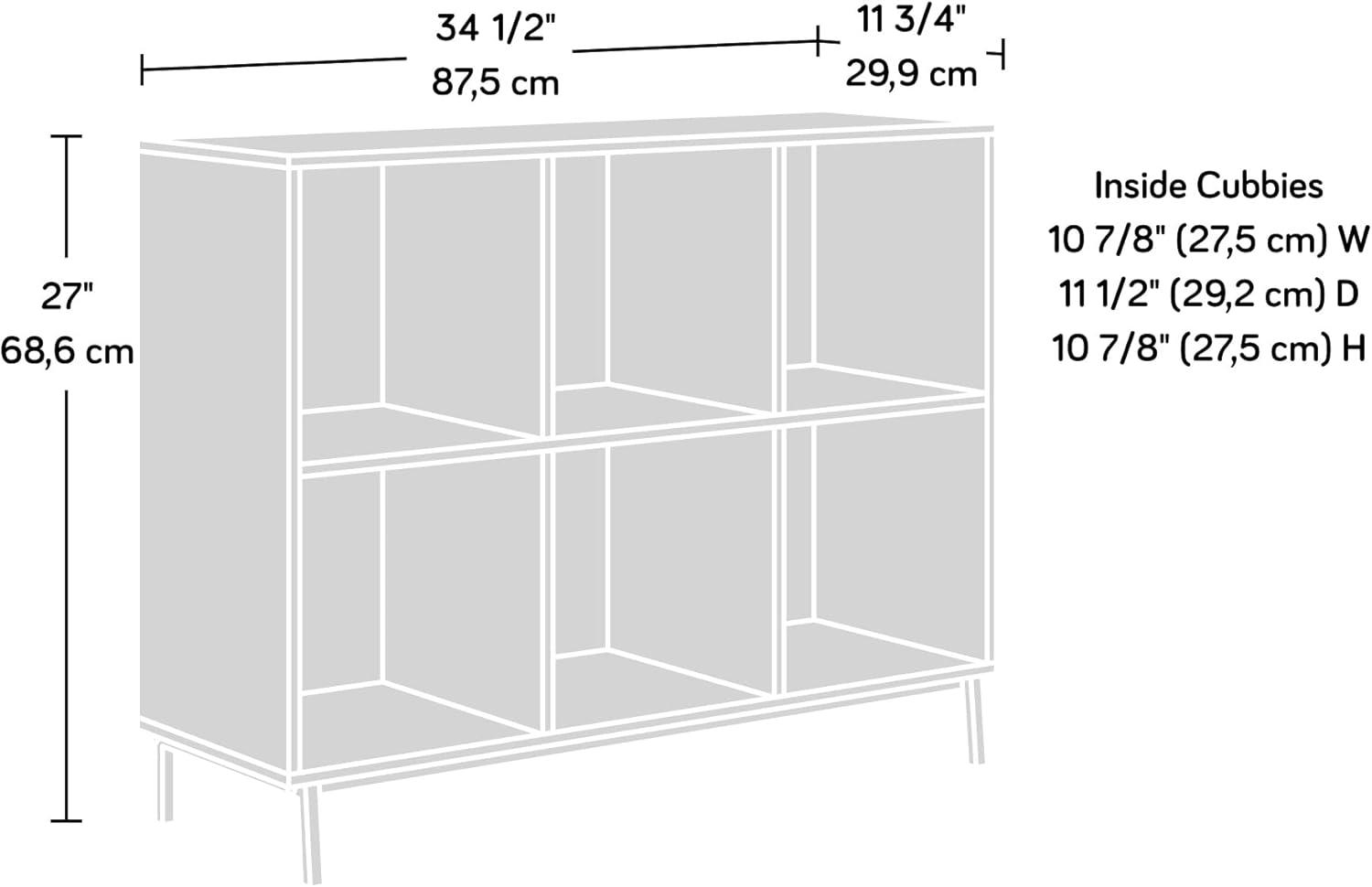 27" 6 Cubbies North Avenue Organizer - Sauder