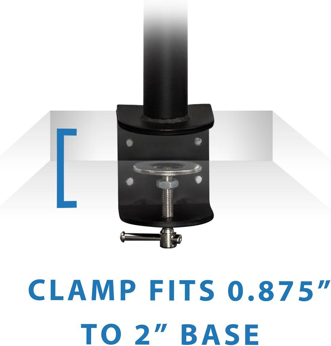 Mount-it Mount-It Full Motion Height Adjustable Single Monitor Arm Mount | Fits 13 - 30 in. Computer Screens