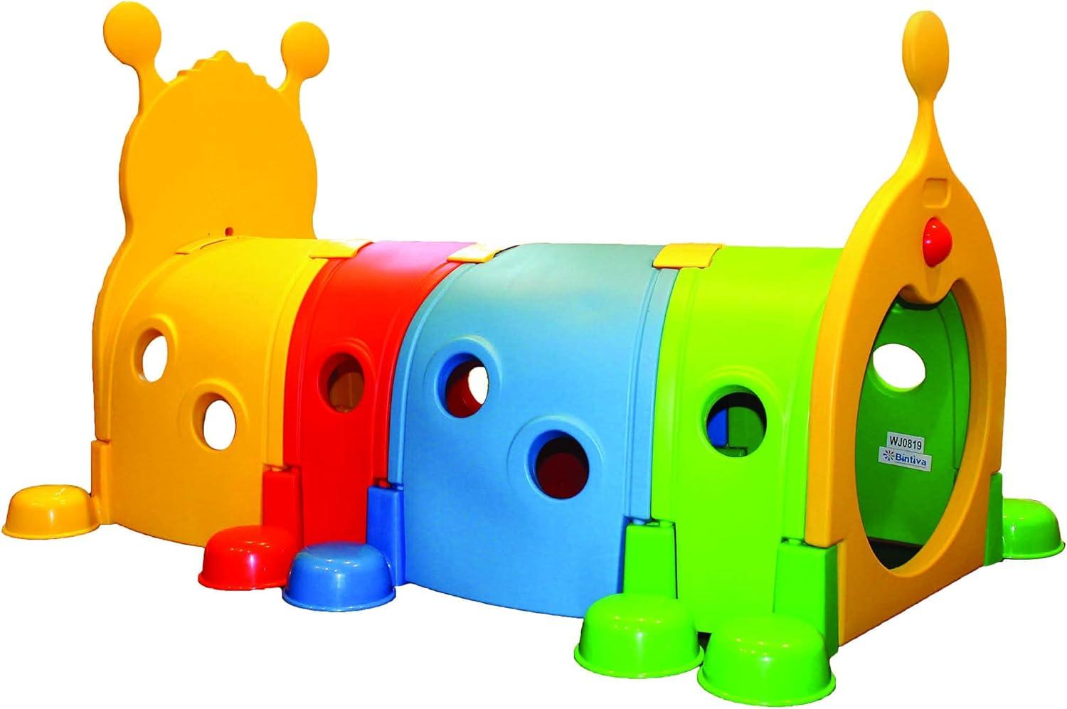 Caterpillar Tunnel For Kids - Climb and Crawl Daycare Play Equipment - Durable, and Safe Play Structure for Children