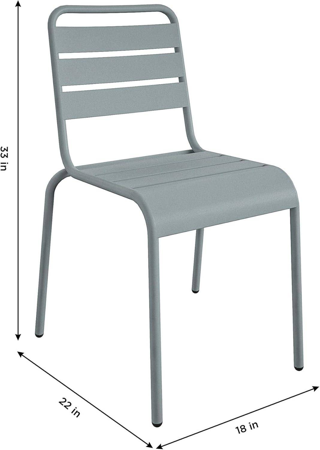 June Outdoor Stacking Dining Side Chair