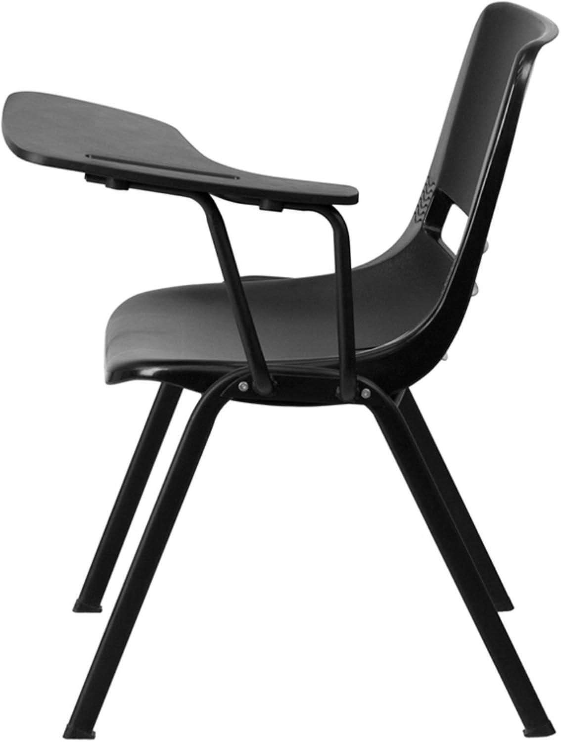 Flash Furniture Westley Ergonomic Shell Chair with Left Handed Flip-Up Tablet Arm