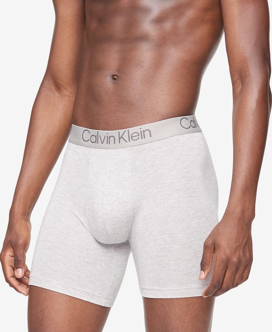 Ultra Soft Black, Blue, and Grey Modal Boxer Briefs - Small
