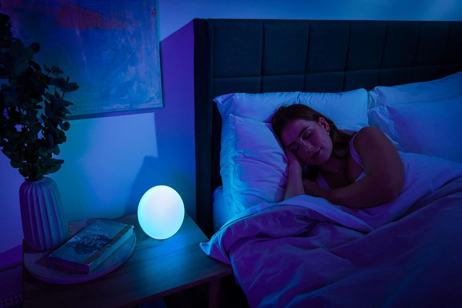 BlissLights BlissRadia - LED Smart Lamp, 16 Million Colors, Compatible with Alexa and Google Home