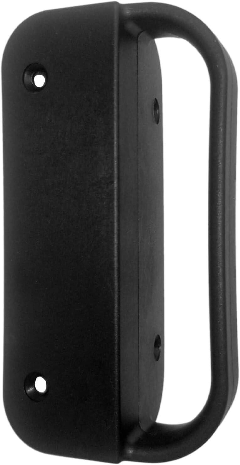 Jake Sales Universal Nylon GATE Handle -Black: Pull Works with Wood, Metal, or Vinyl Gates. (1 Pack)