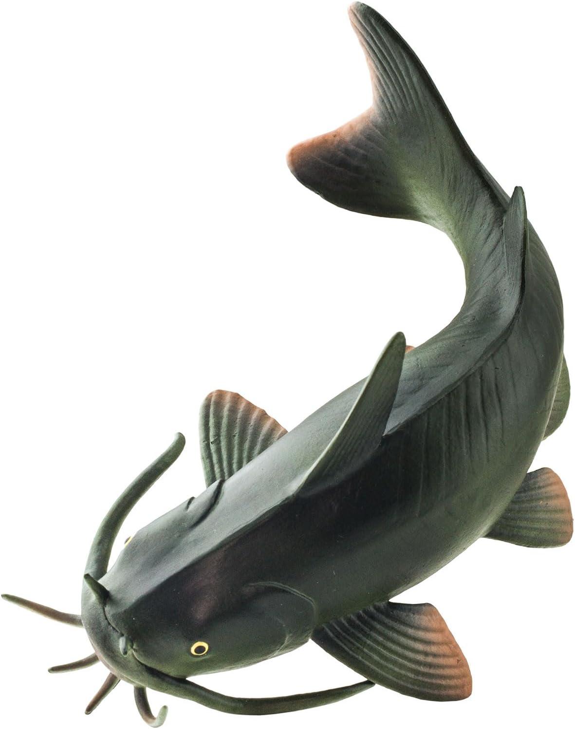 Safari Ltd. Catfish Figurine - Realistic 6" Fish Figure - Educational Toy for Boys, Girls, and Kids Ages 3+