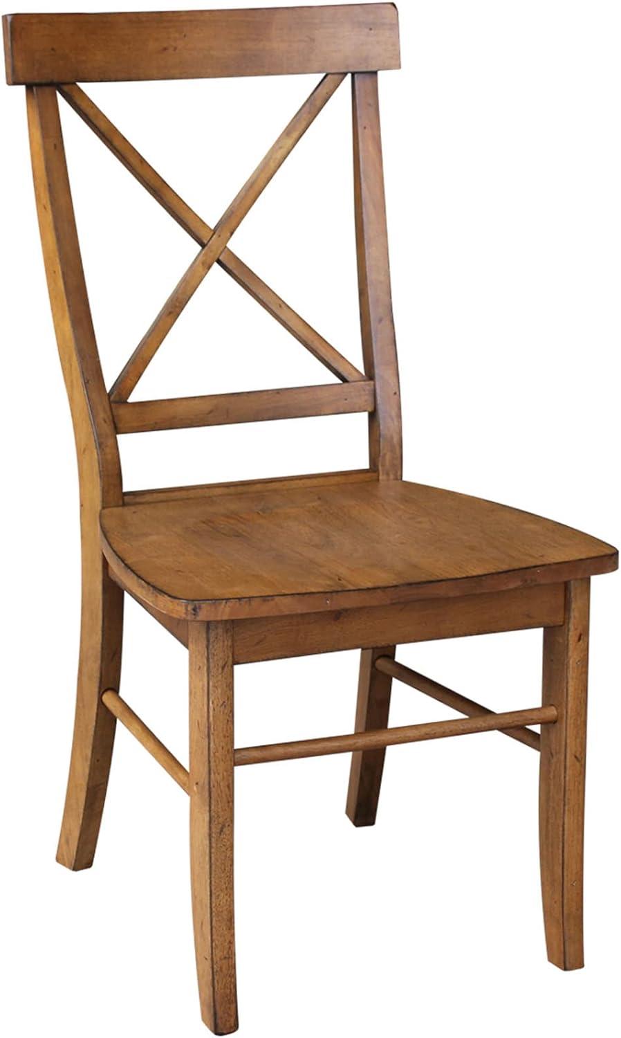 X-Back Chair with Solid Wood Seat