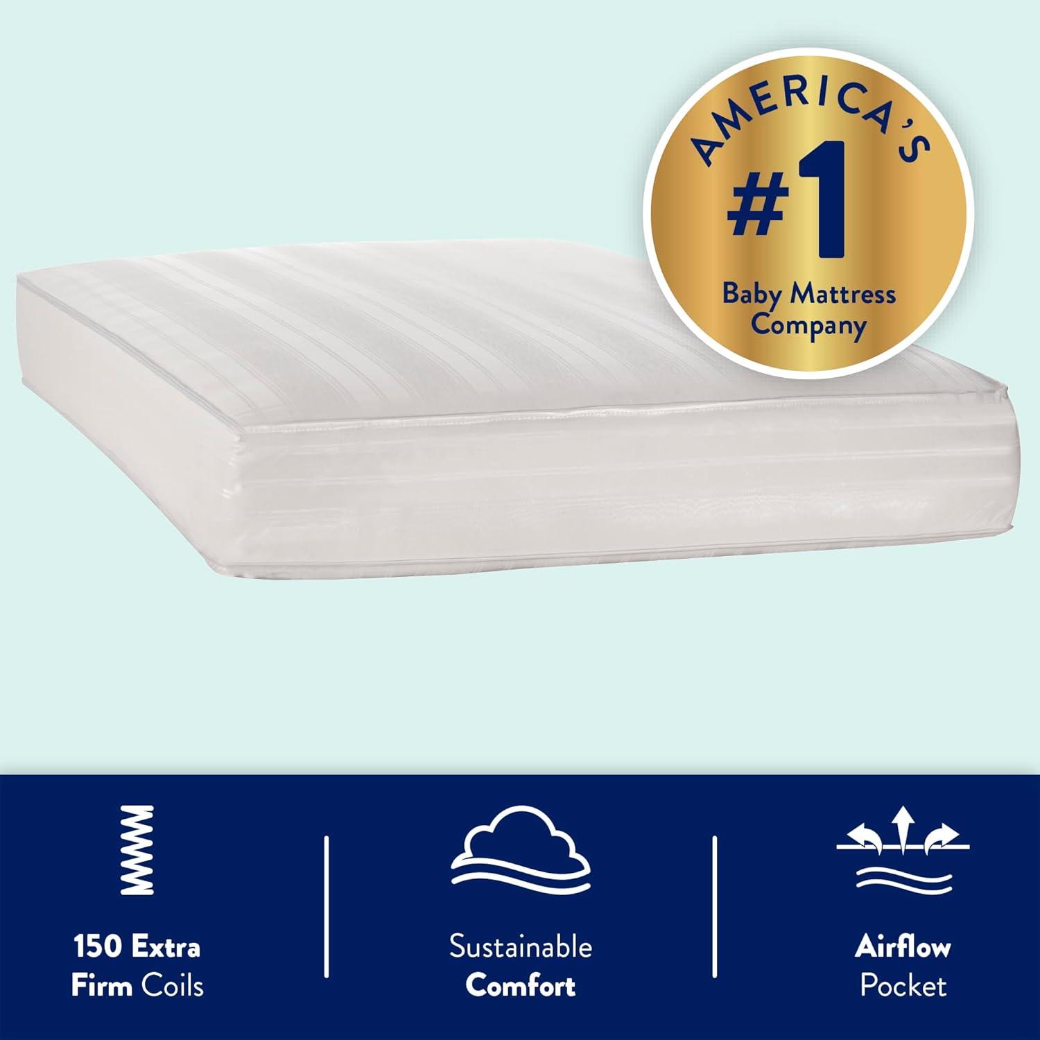 Kolcraft Pure Sleep Therapeutic 150 Baby Crib/Toddler Mattress