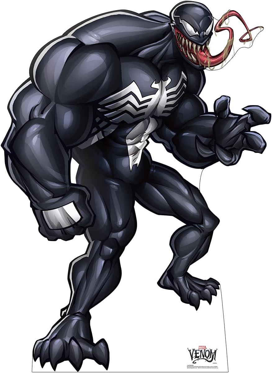 Advanced Graphics 3706 62 x 45 in. Venom Cardboard Cutout, Marvel - Venom Classic