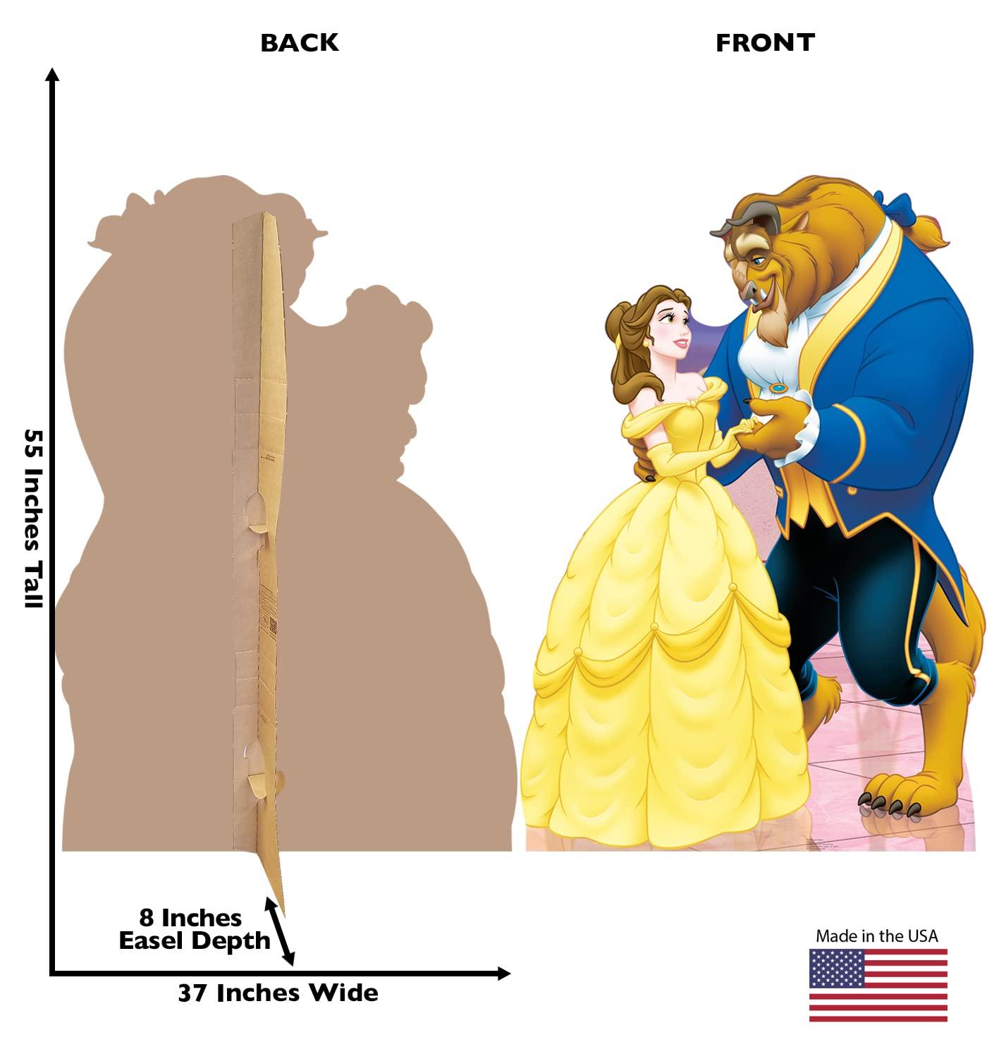Advanced Graphics Beauty and the Beast - Belle and the Beast Life-Size Cardboard Stand-Up