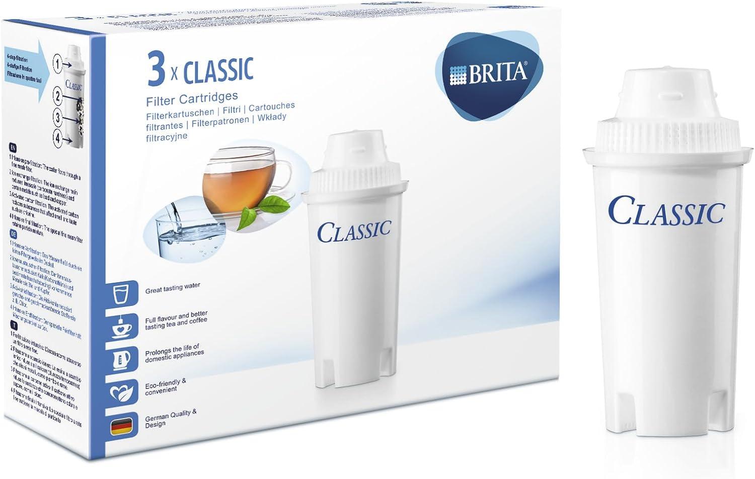 BRITA Classic Water Filter Cartridges - 3 Pack