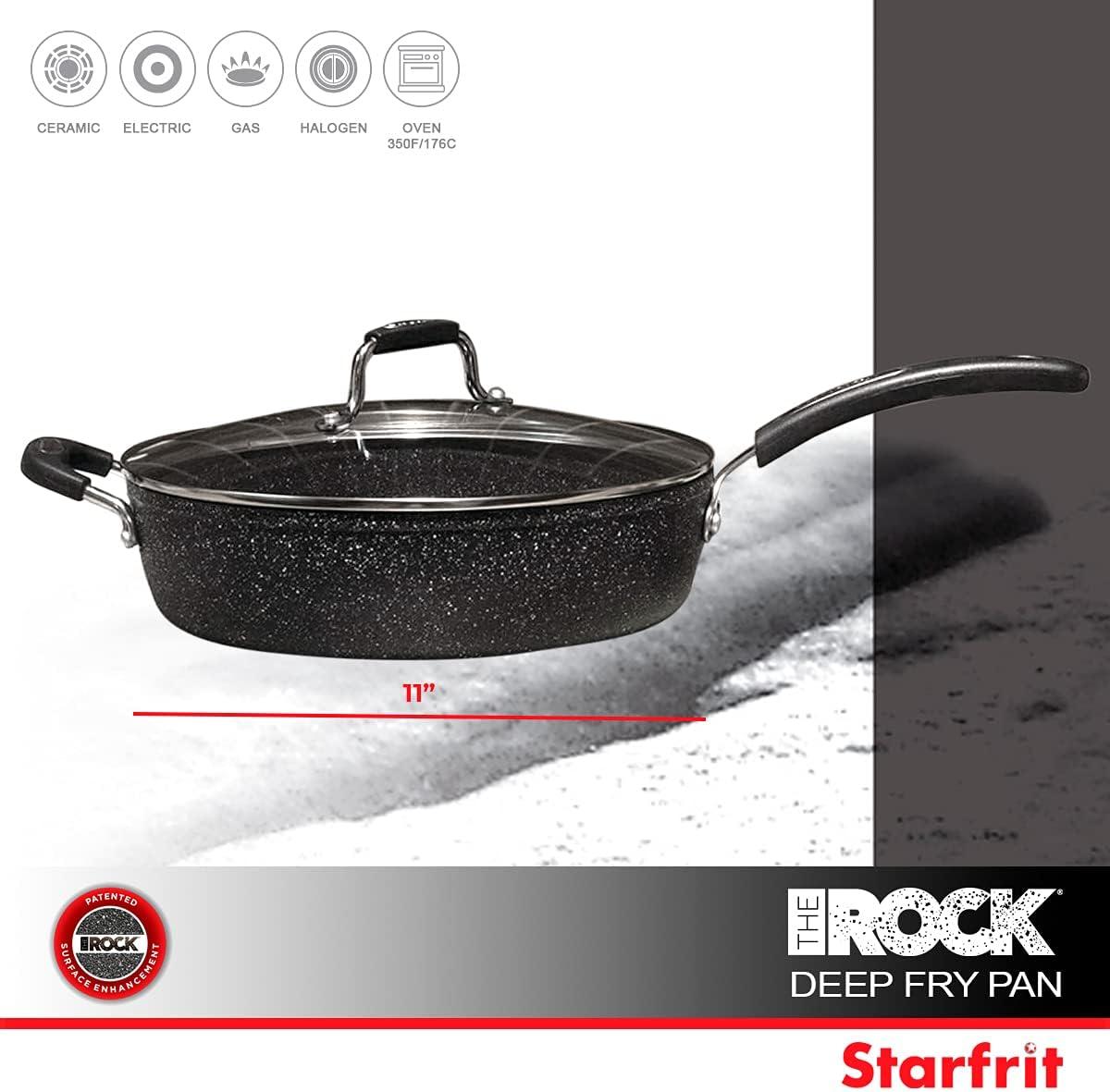 STF-060705-002-0000 11 in. The Rock Deep Fry Pan