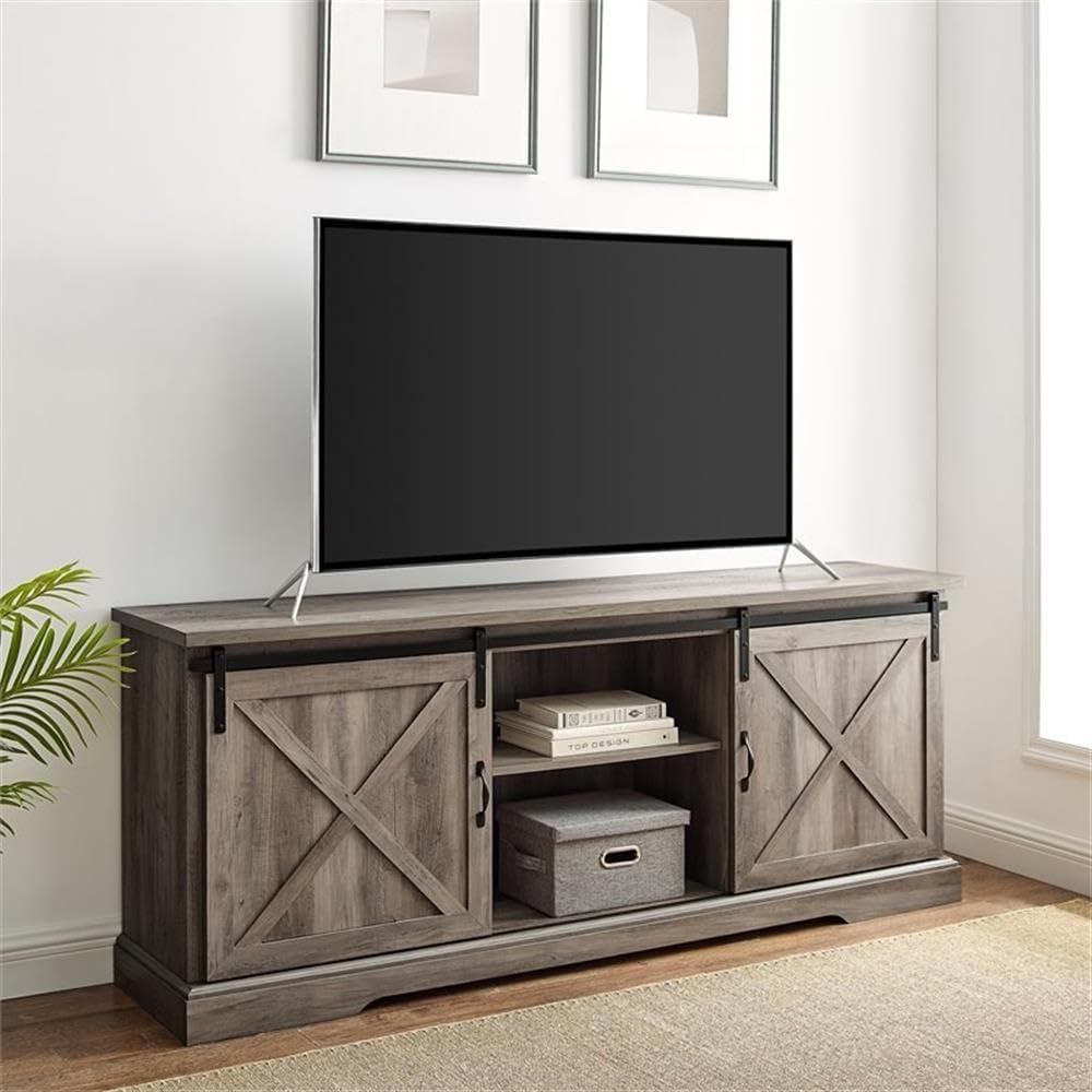 Carterton Sliding Door TV Stand for TVs