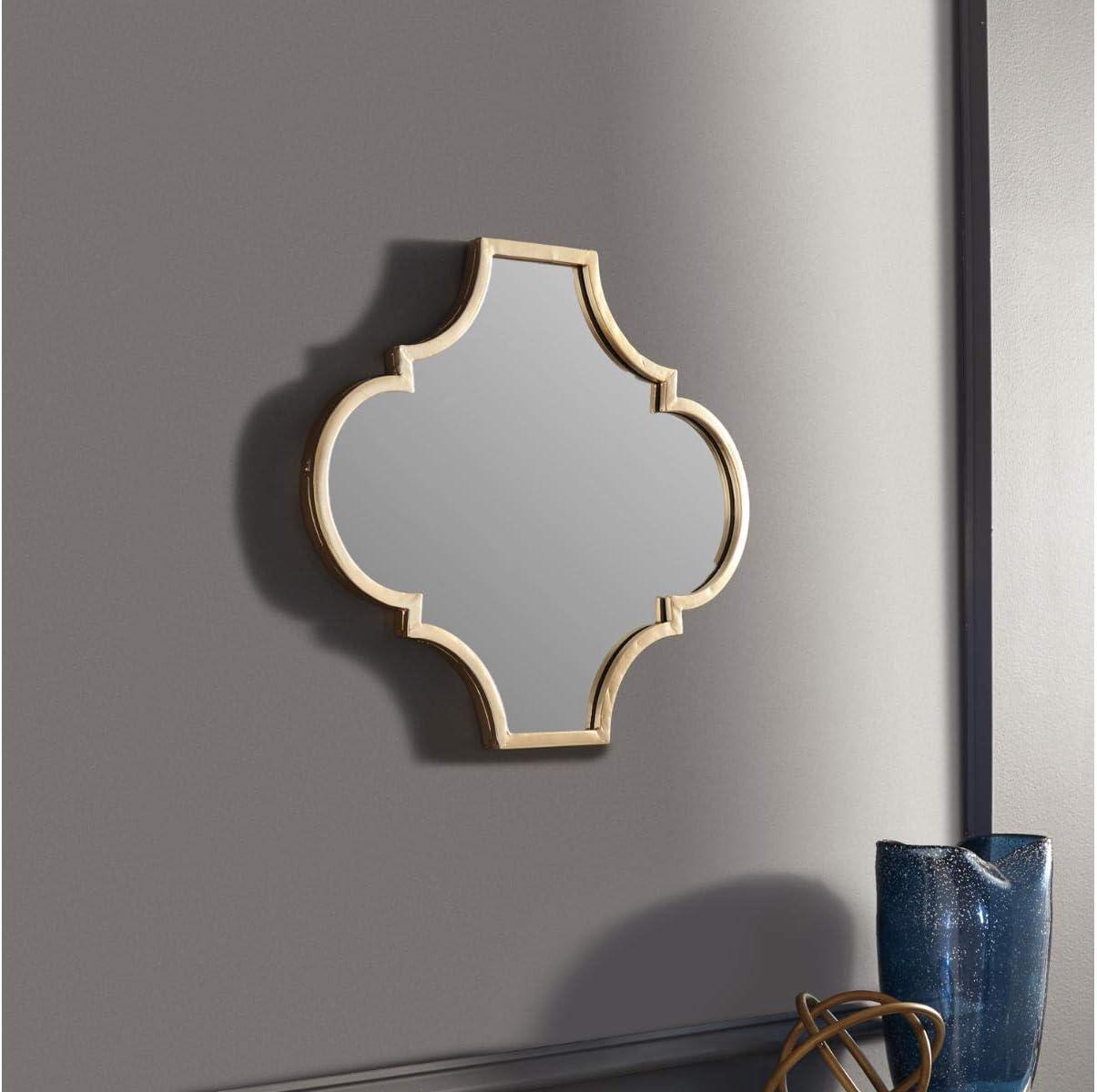 Signature Design by Ashley Contemporary Callie Accent Mirror  Gold Finish