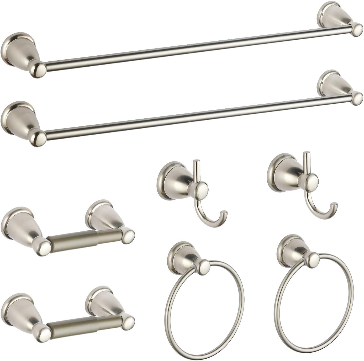 Beloky JA22F9 4 - Piece Bathroom Hardware Set