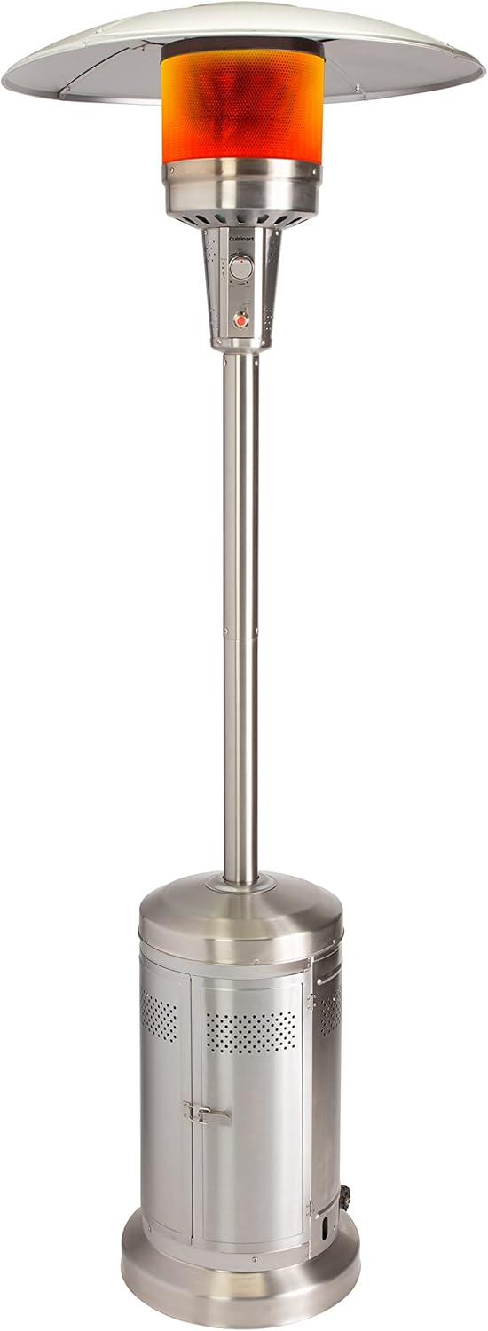 Stainless Steel Propane Patio Heater with Wheeled Base