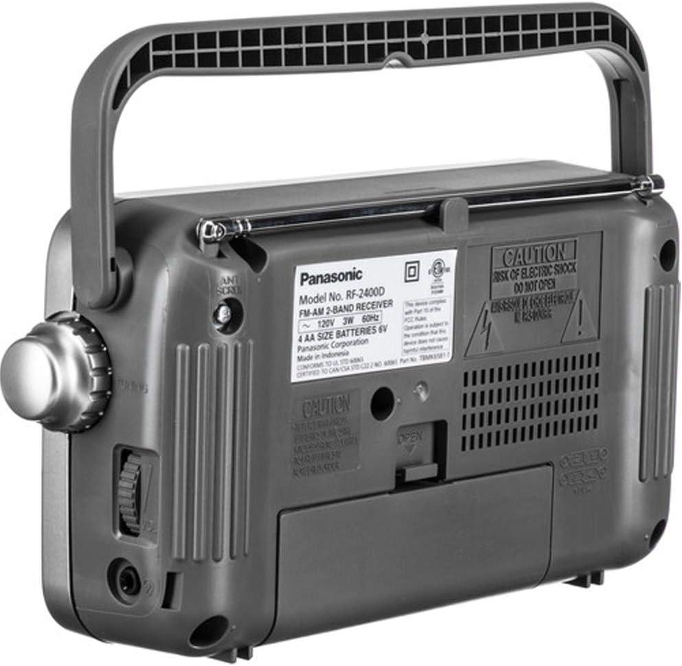 Panasonic® AM/FM AC/DC Portable Radio in Silver