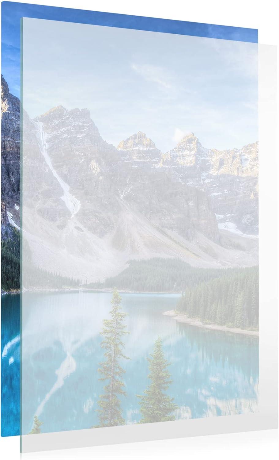 Non-Glare Acrylic Replacement for 20x20 Picture Frame, Replacement Plexiglass for 20x20 Photo