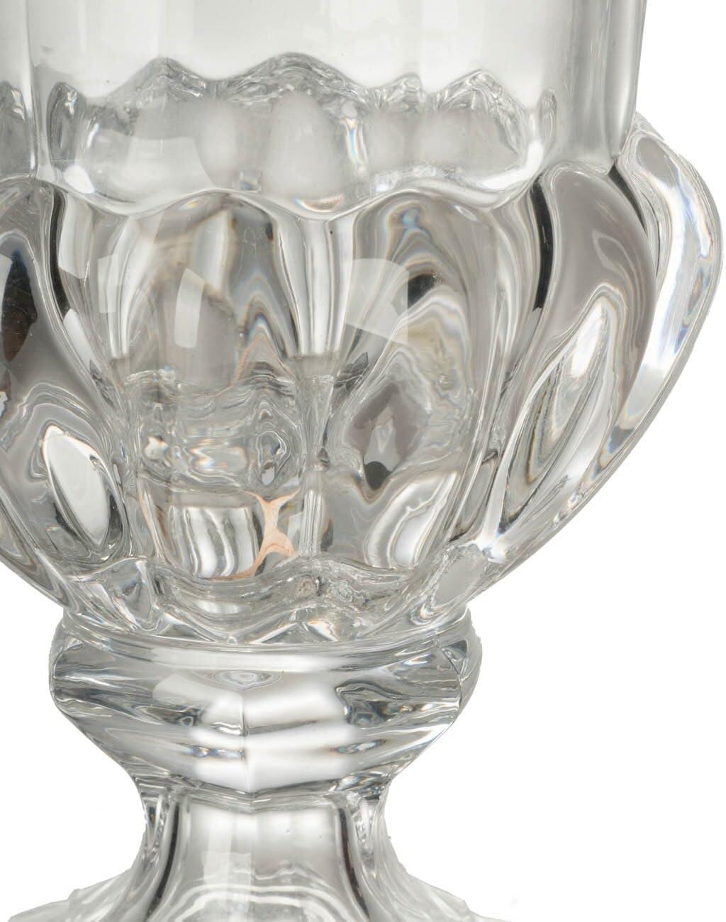 A and B Home A&B Home Omari 8-inch x 10-inch Large Crystal Urn Vase