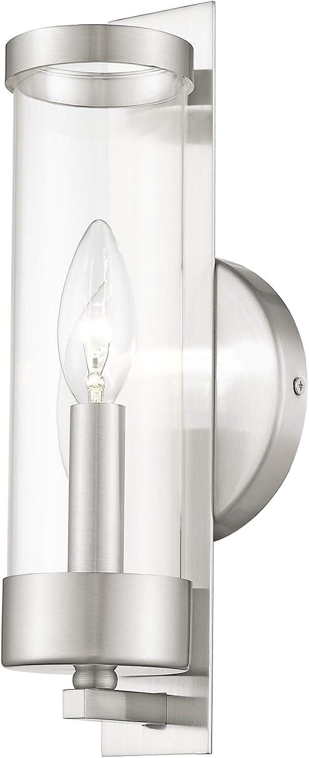 Livex Lighting Castleton 1 - Light Sconce in  Brushed Nickel