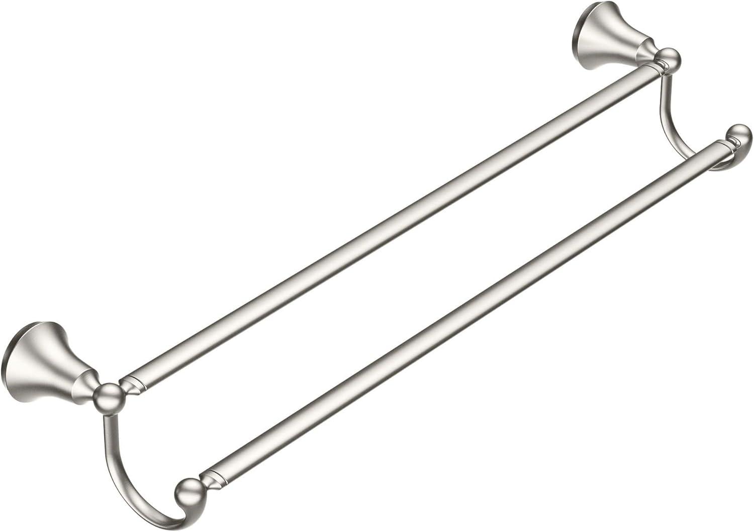Wynford Double 24" Wall Mounted Towel Bar