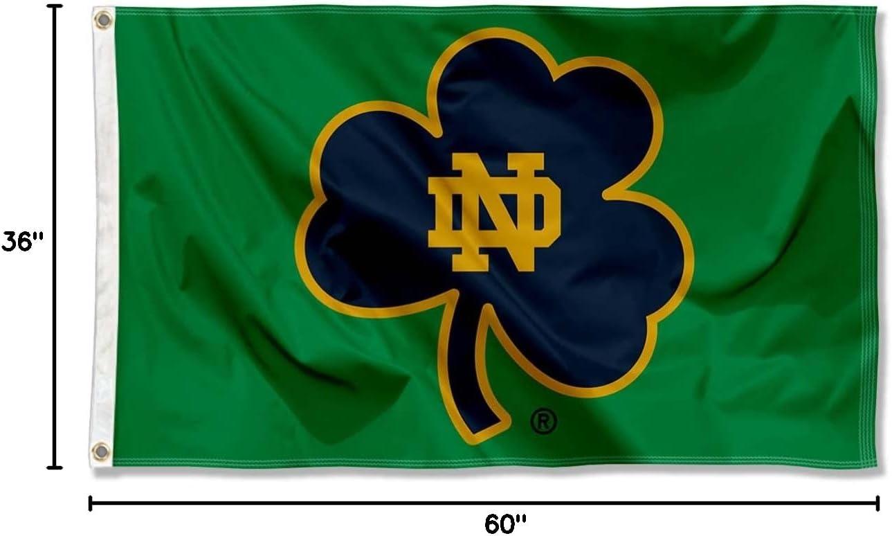 WinCraft Irish Shamrock 3x5 Banner Flag