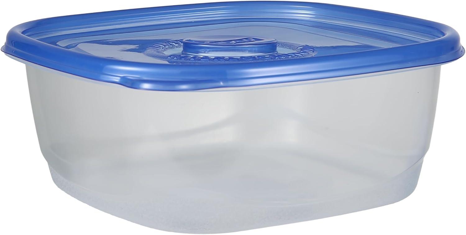 Glad 6337125 104 oz Food Storage Container, Clear - Pack of 3